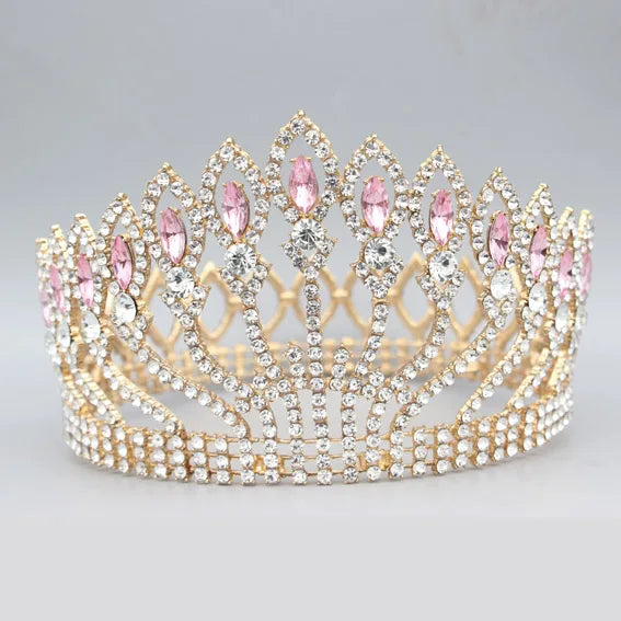 Sparkling Crystal Bridal Tiara Crowns For Girl/Women Headpiece Wedding Bride Diadem Decorations For Hair Jewelry Accessories