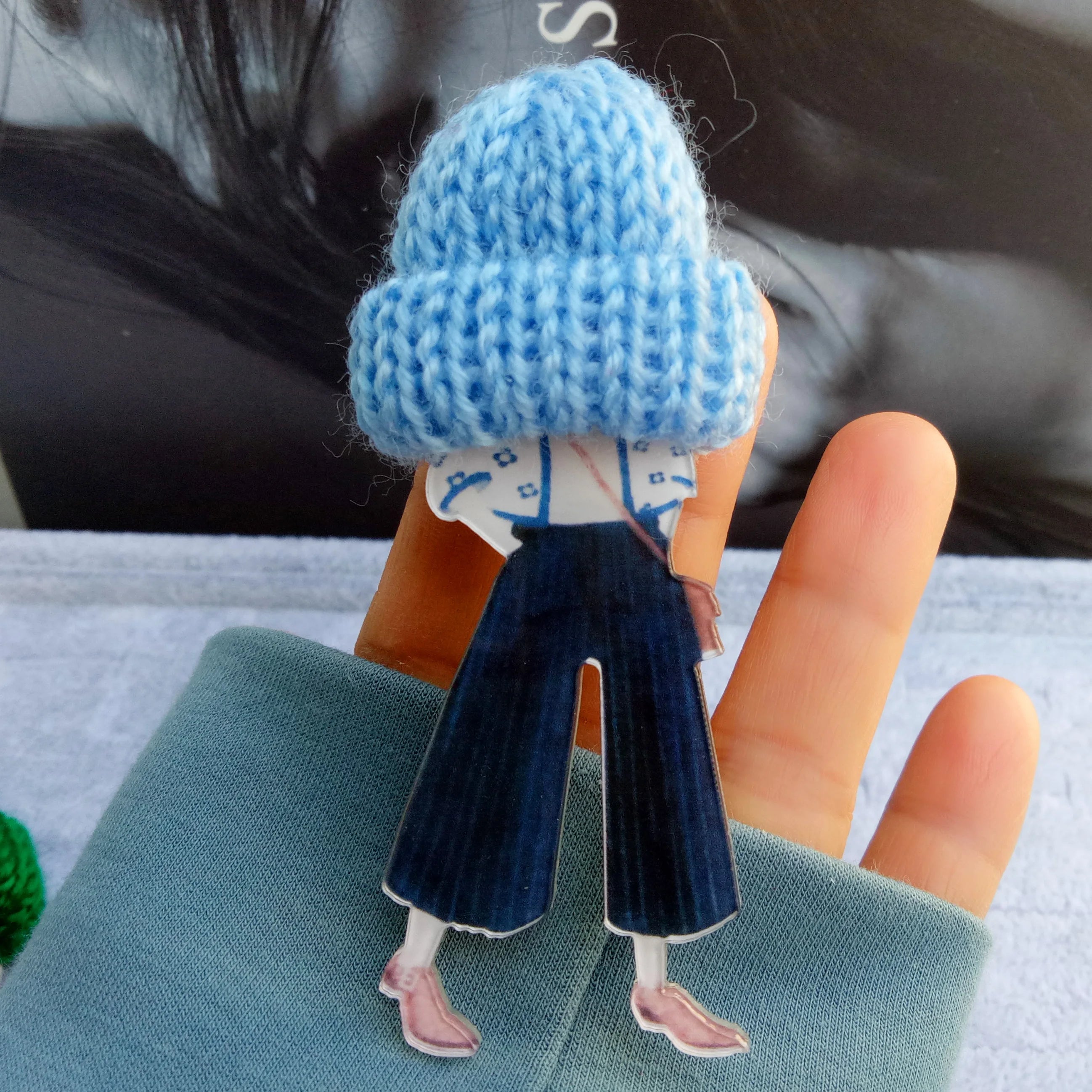 2020 Acrylic Model Badges Fashion Brooches for Woman Wool Hat Brooch Pins Icons Backpack Girl Gifts Clothing Jewelry Accessories