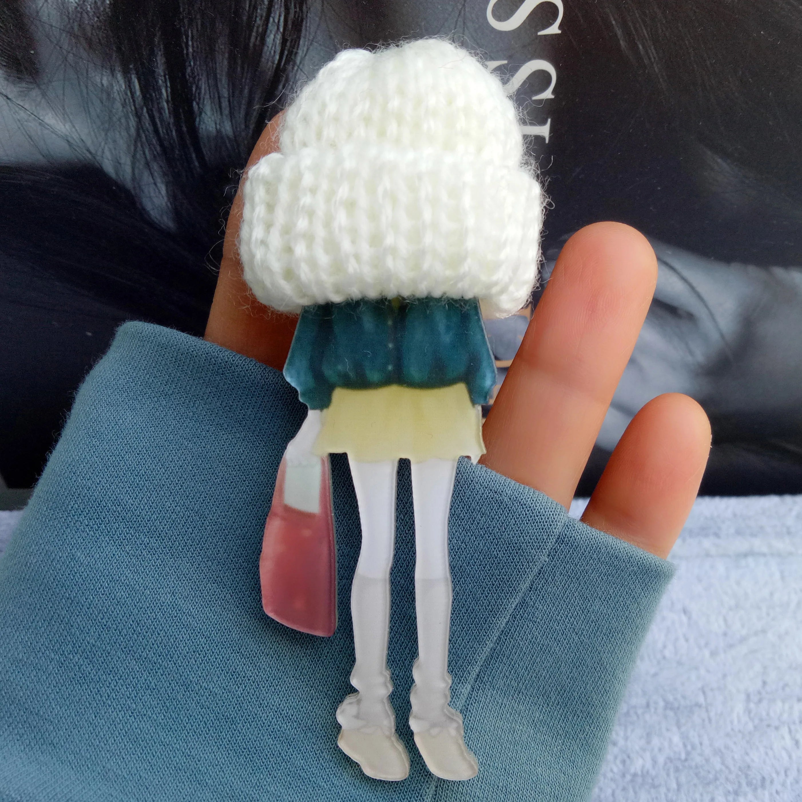 2020 Acrylic Model Badges Fashion Brooches for Woman Wool Hat Brooch Pins Icons Backpack Girl Gifts Clothing Jewelry Accessories