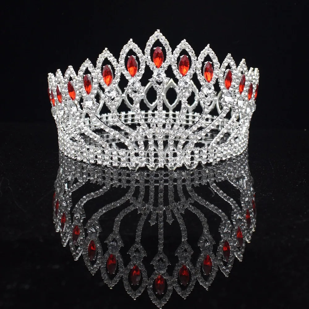 Sparkling Crystal Bridal Tiara Crowns For Girl/Women Headpiece Wedding Bride Diadem Decorations For Hair Jewelry Accessories