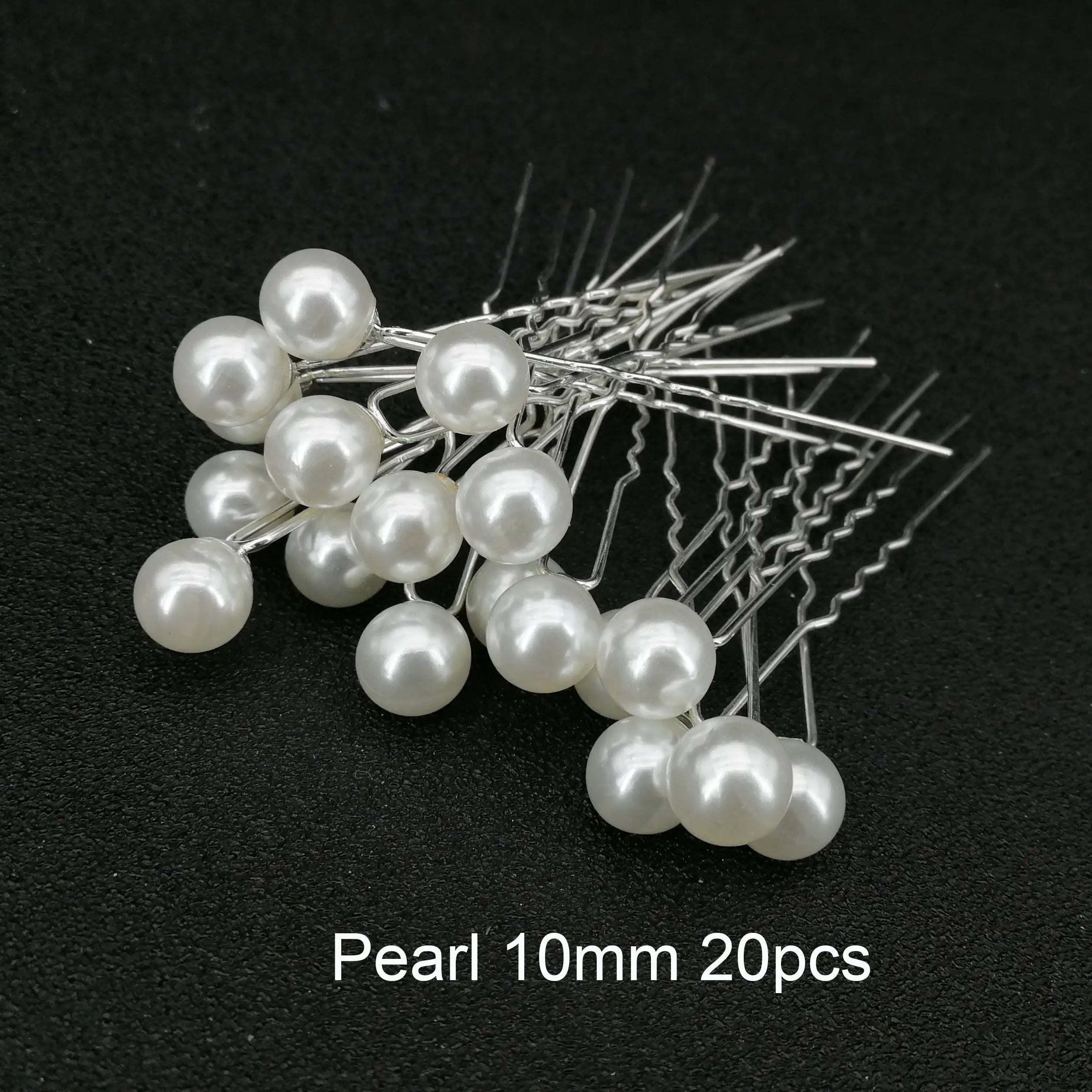 Fashion Metal U Shape Pearl Hairpin Clips Wedding Bridal Updo Ornaments Ancient Costume Modeling Hair Jewelry Accessories Gifts